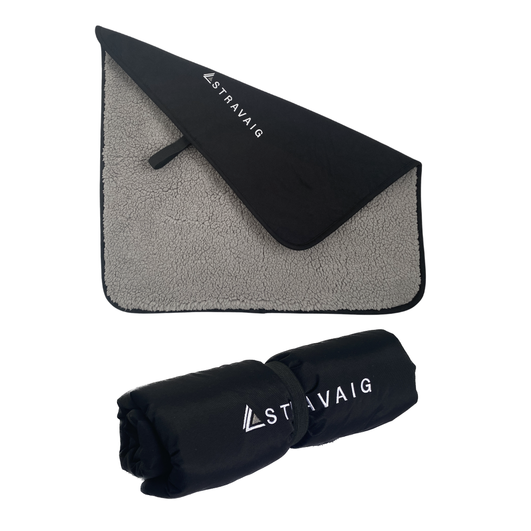 Changing Mat for Swimmers | Waterproof & Portable Change Mat - BLACK