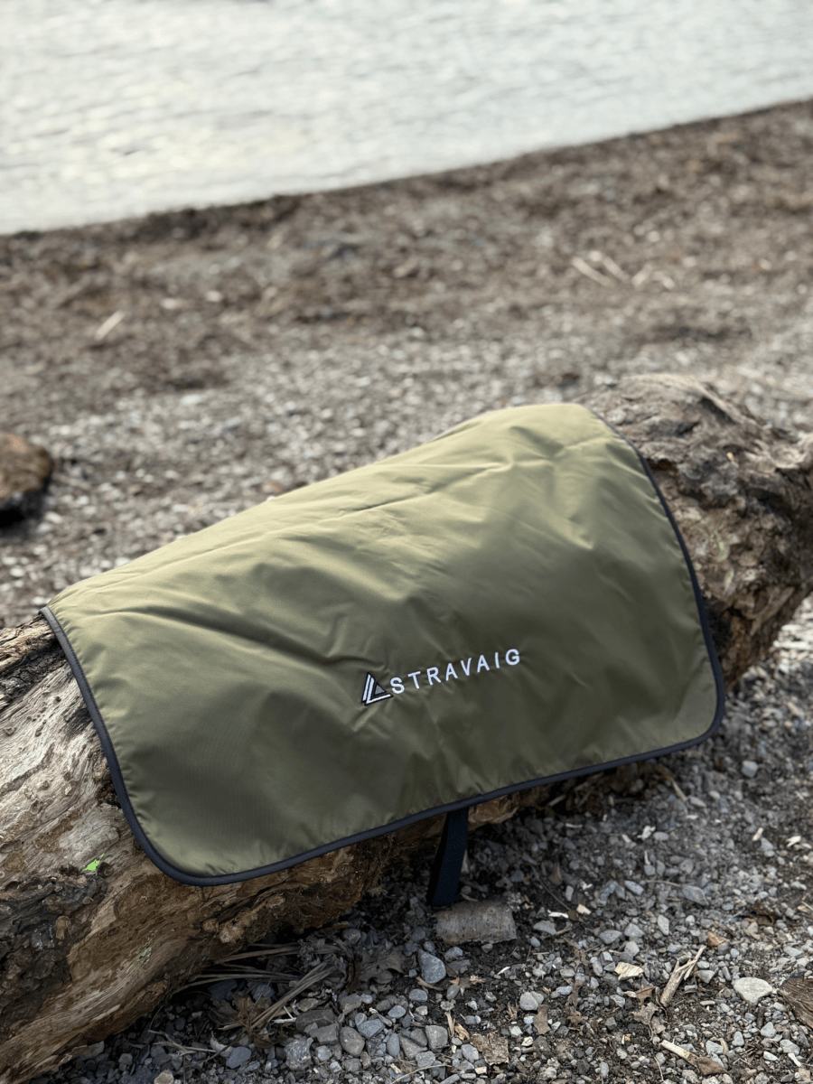 Stravaig Portable Waterproof Changing Mat - Highland Moss (KHAKI GREEN) - Stravaig