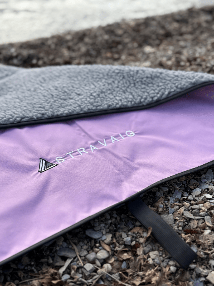 Stravaig Portable Waterproof Changing Mat - Heather Lilac (LILAC) - Stravaig