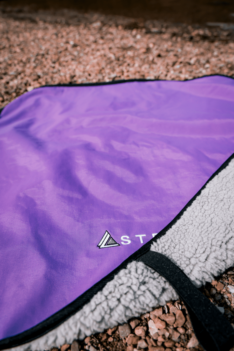 Stravaig Portable Waterproof Changing Mat - Thistle Purple (PURPLE) - Stravaig