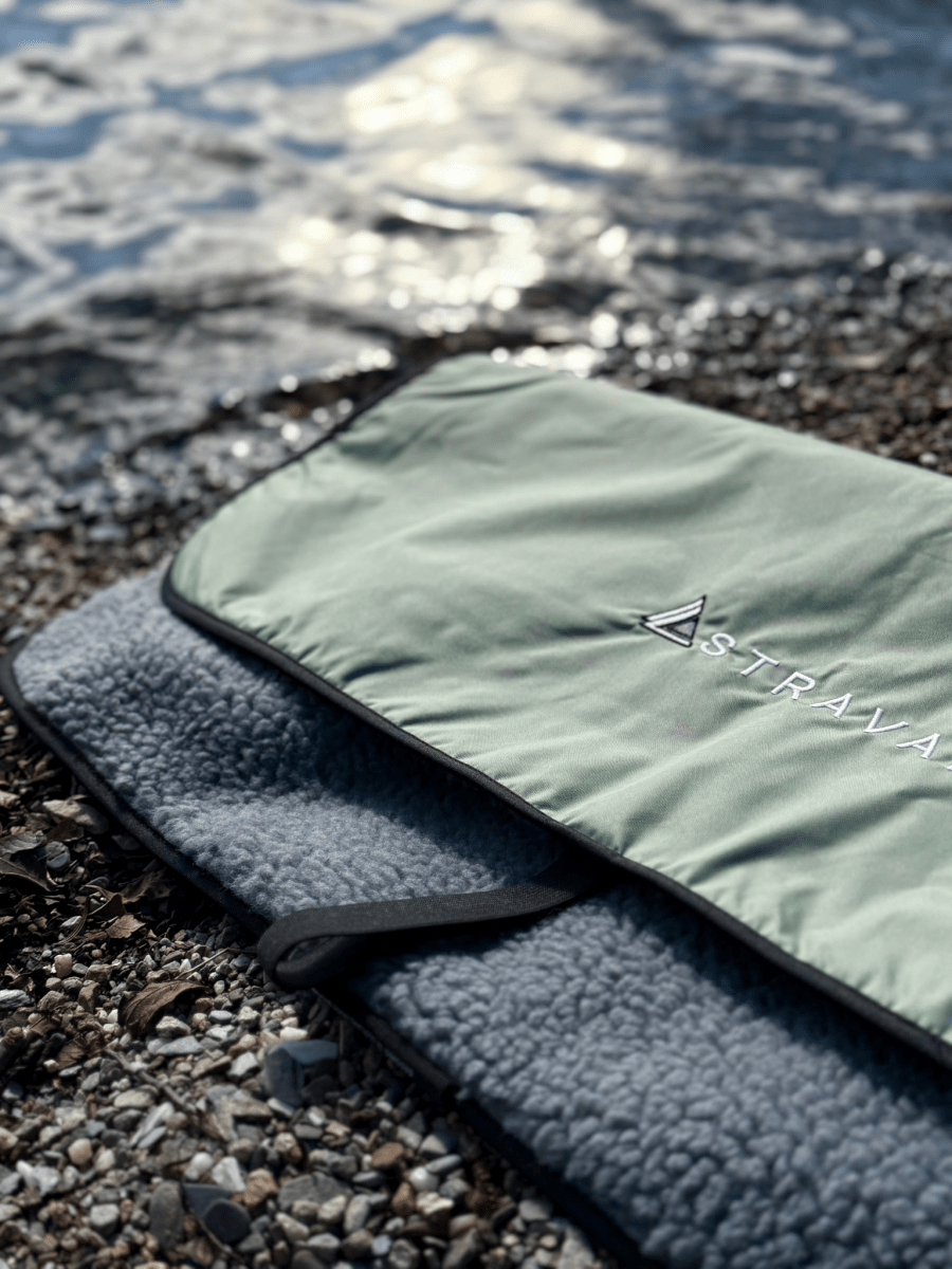 Stravaig Portable Waterproof Changing Mat - Machair Sage (SAGE GREEN) - Stravaig