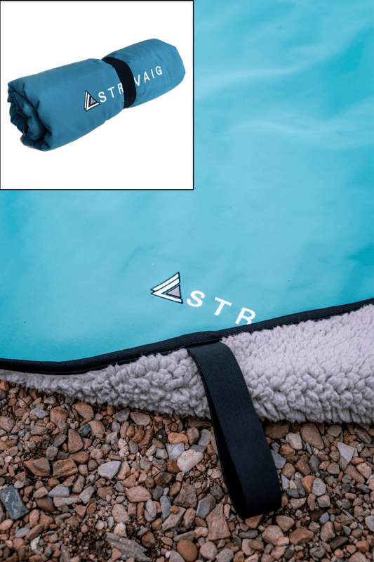Stravaig Portable Waterproof Changing Mat - Misty Loch Teal (TEAL) - 2