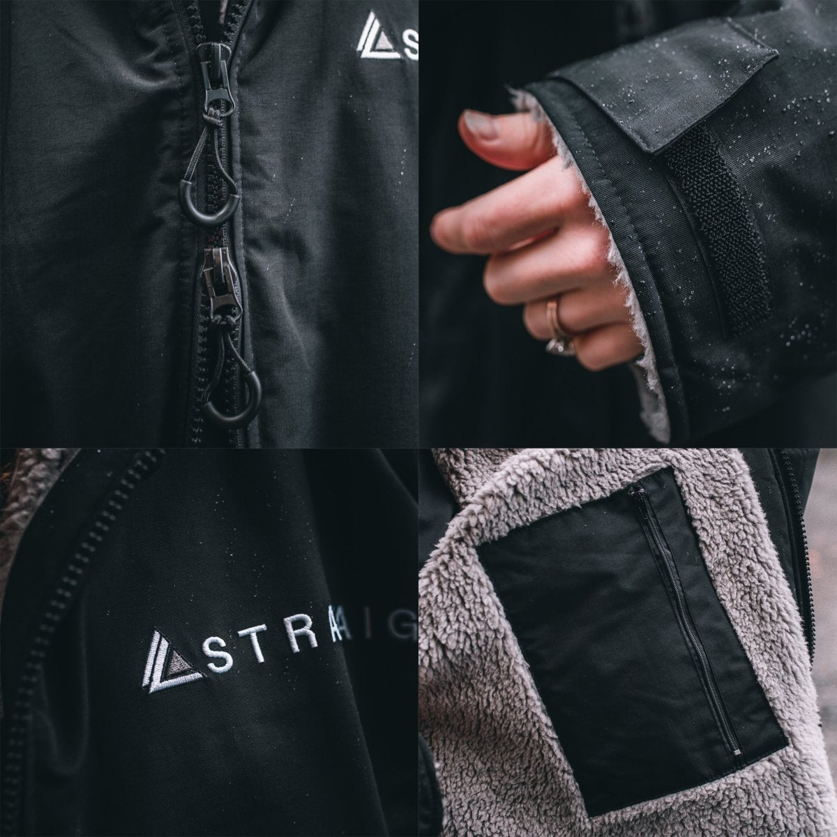PREVIOUS GENERATION v2.0 - Adult Waterproof Changing Robe - Loch Black (BLACK) - Stravaig