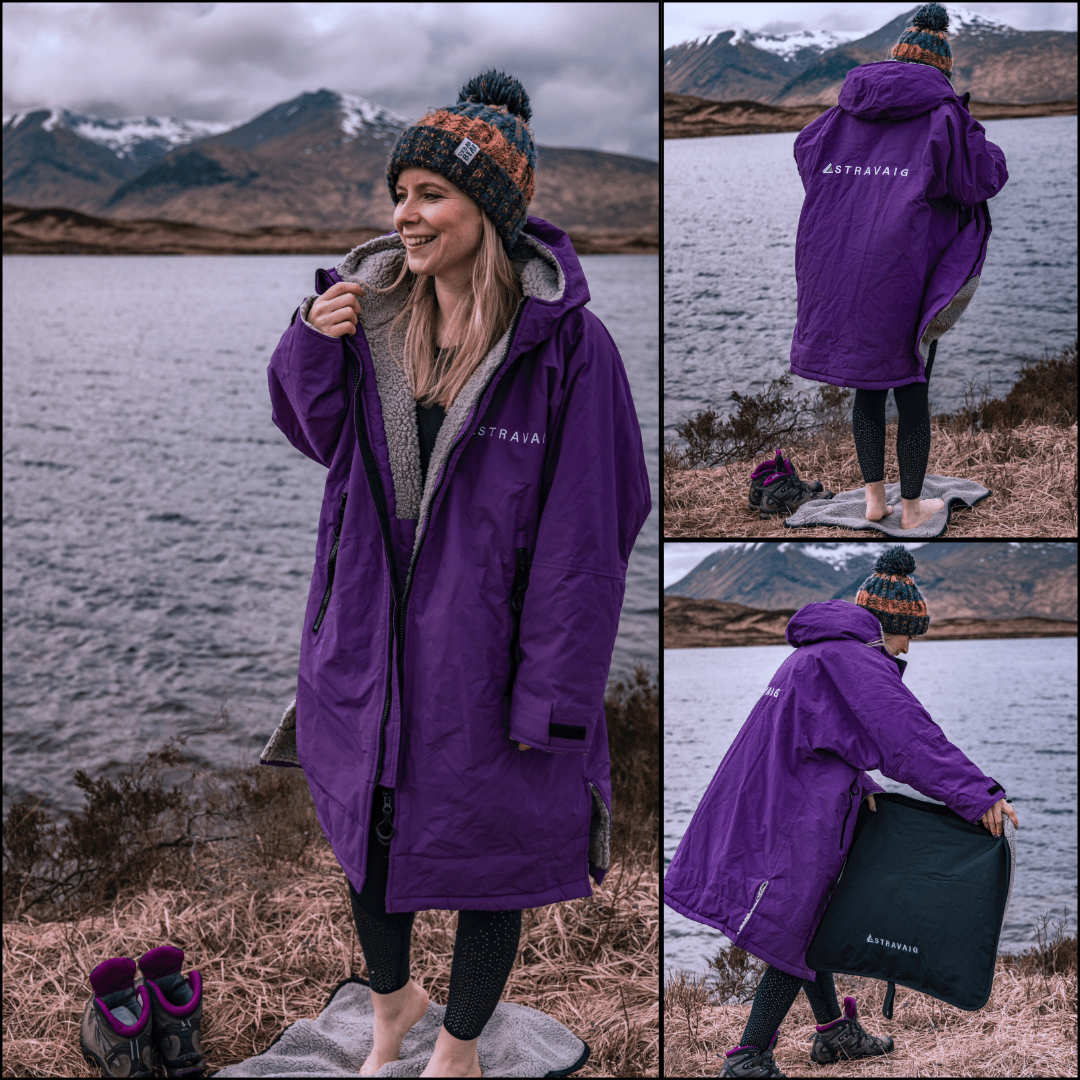 PREVIOUS GENERATION v2.0 - Adult Waterproof Changing Robe - Thistle Purple (PURPLE) - Stravaig