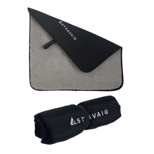 Stravaig Portable Waterproof Changing Mat - Loch Black (Black) - Stravaig