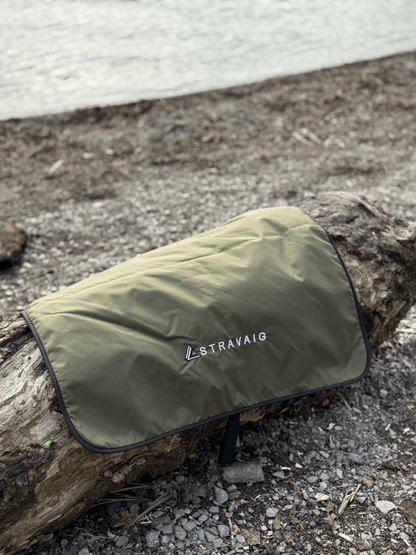 Stravaig Portable Waterproof Changing Mat - Highland Moss (KHAKI GREEN) - Stravaig