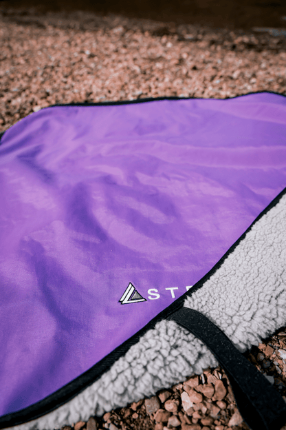 Stravaig Portable Waterproof Changing Mat - Thistle Purple (PURPLE) - Stravaig