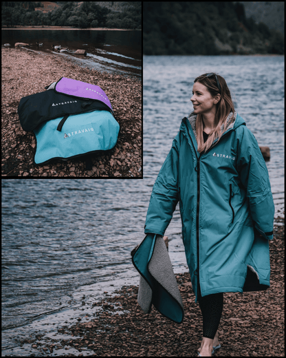 Stravaig Portable Waterproof Changing Mat - Misty Loch Teal (TEAL) - Stravaig