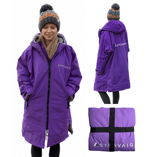 PREVIOUS GEN v2.0 - Adult Waterproof Changing Robe - Thistle Purple (PURPLE) - 1