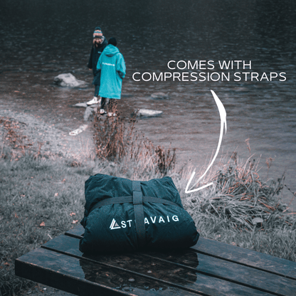 PREVIOUS GENERATION v2.0 - Adult Waterproof Changing Robe - Loch Black (BLACK) - Stravaig