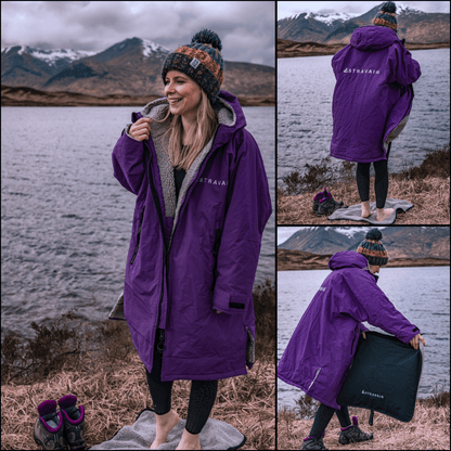 PREVIOUS GENERATION v2.0 - Adult Waterproof Changing Robe - Thistle Purple (PURPLE) - Stravaig