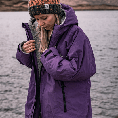 PREVIOUS GENERATION v2.0 - Adult Waterproof Changing Robe - Thistle Purple (PURPLE) - Stravaig