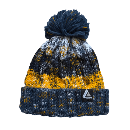 Stravaig Ben Bobble Hat - Ben Cleuch (Yellow/Blue/White) - 1