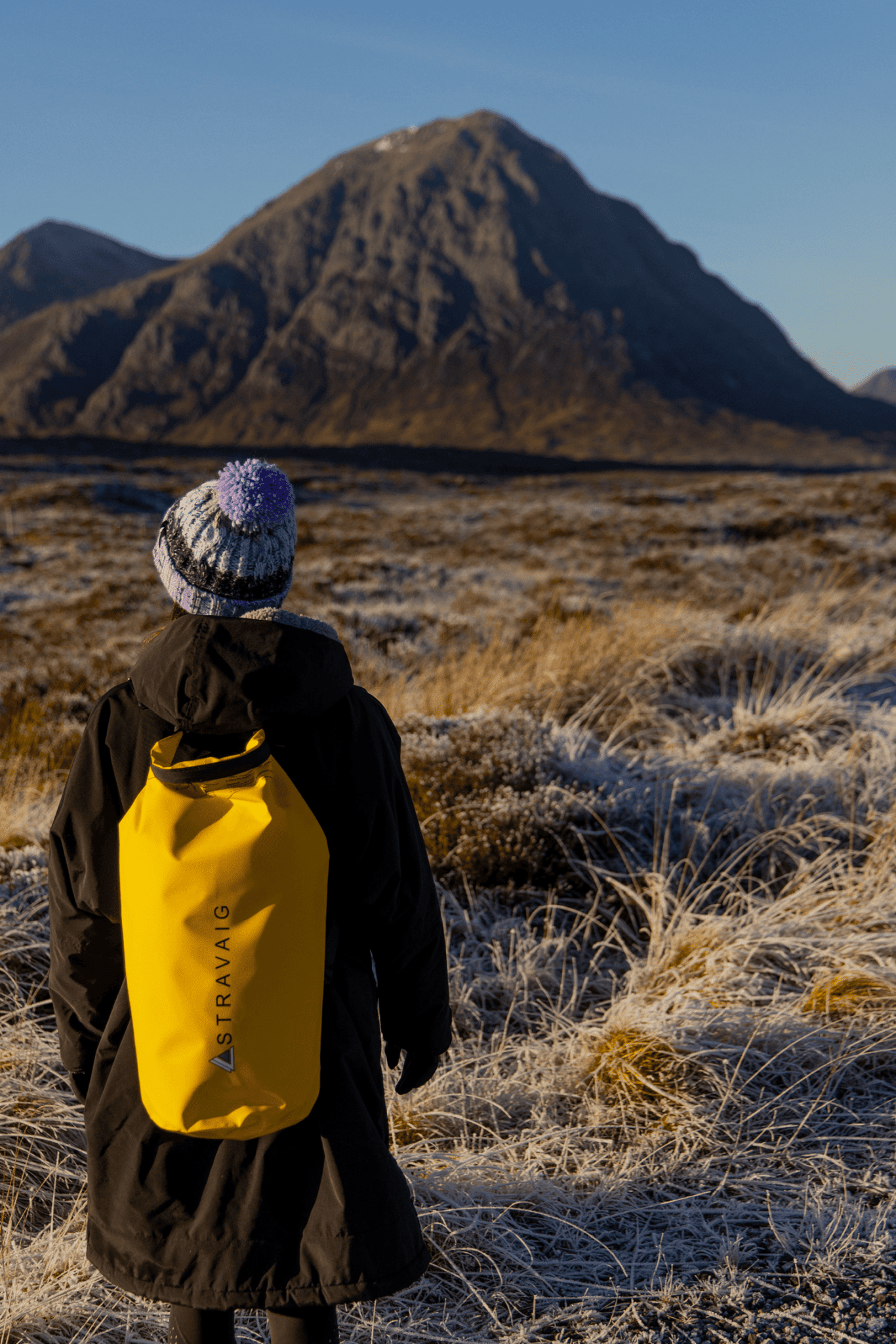 Stravaig Ben Bobble Hat - Ben Ledi (Lilac/Blue/Grey) - 3