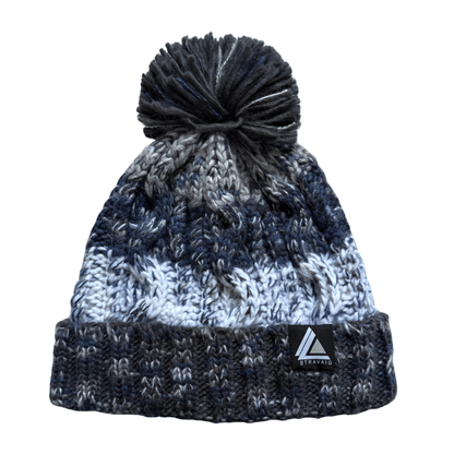 Stravaig Ben Bobble Hat - Ben Venue (White/Blue/Grey) - 1