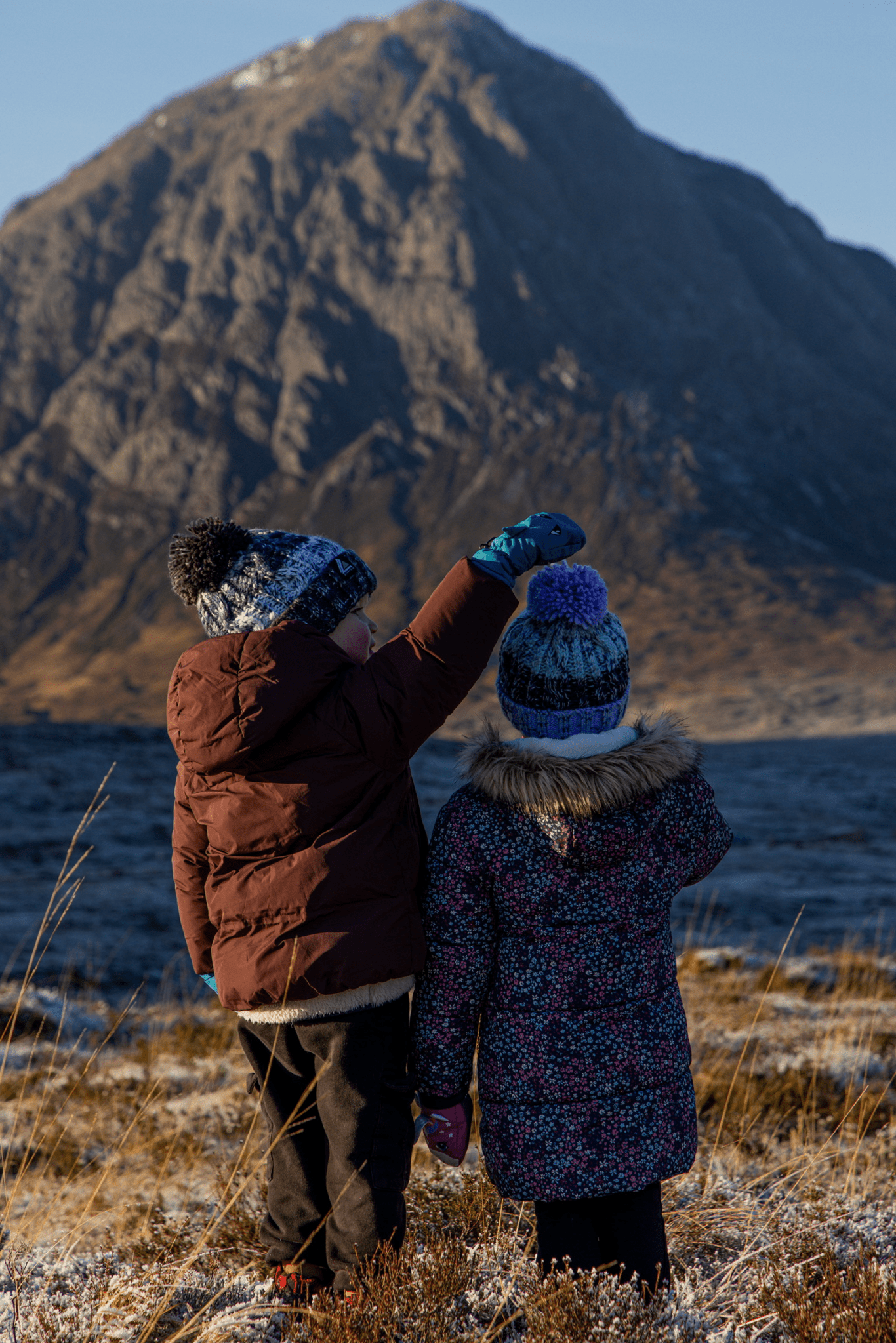 Stravaig Kids Ben Bobble Hat - Ben Ledi (Lilac/Blue/Grey) - 4