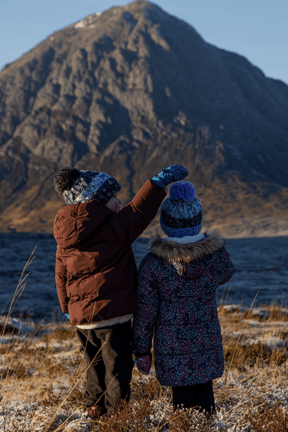 Stravaig Kids Ben Bobble Hat - Ben Ledi (Lilac/Blue/Grey) - 4