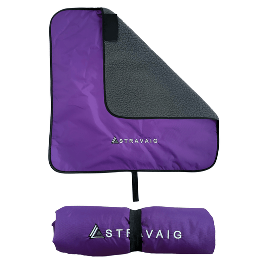 Stravaig Portable Waterproof Changing Mat - Thistle Purple - 1