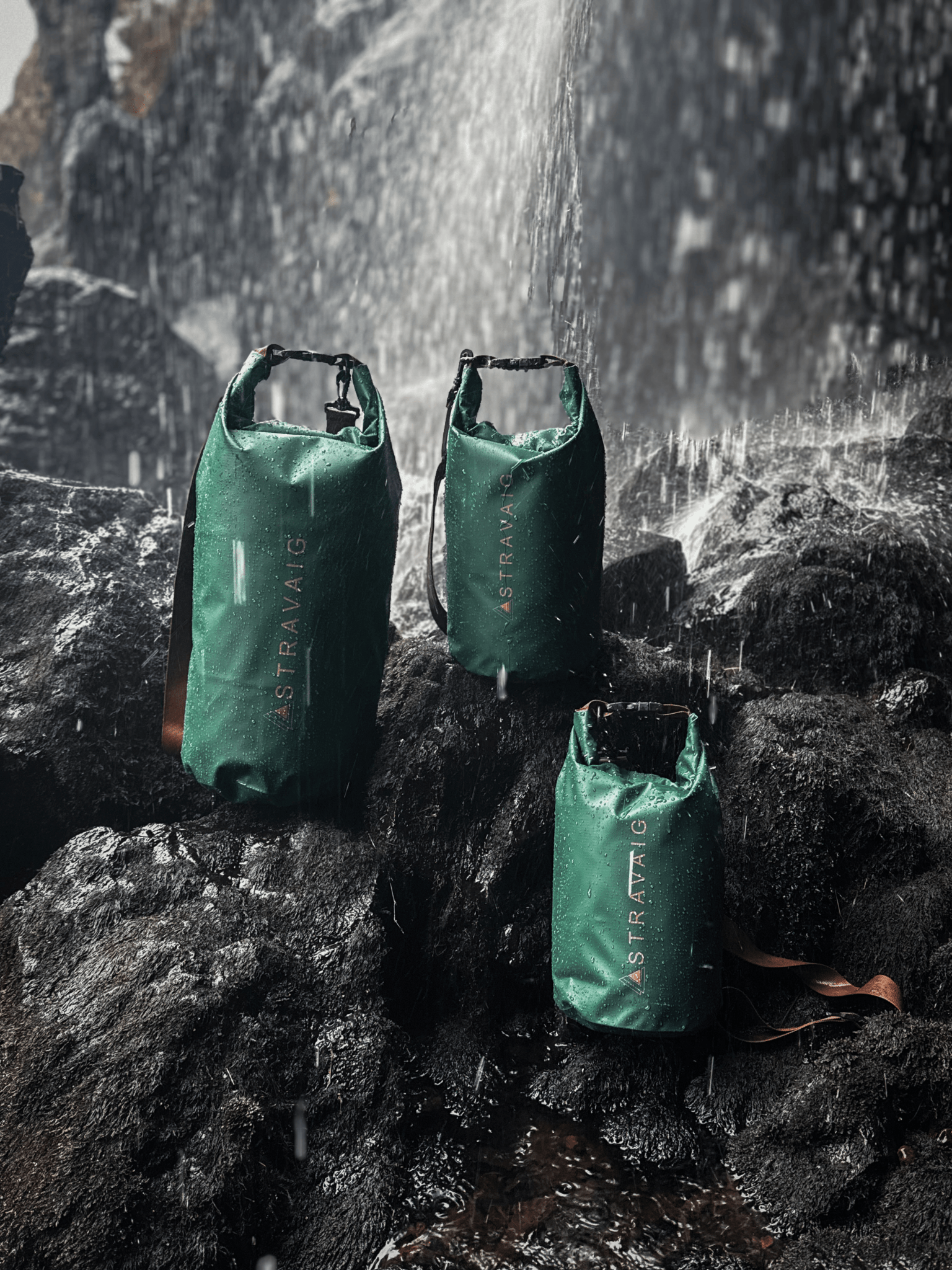 Stravaig Waterproof Dry Bag (5L/10L/20L) - Caledonian Green - 3