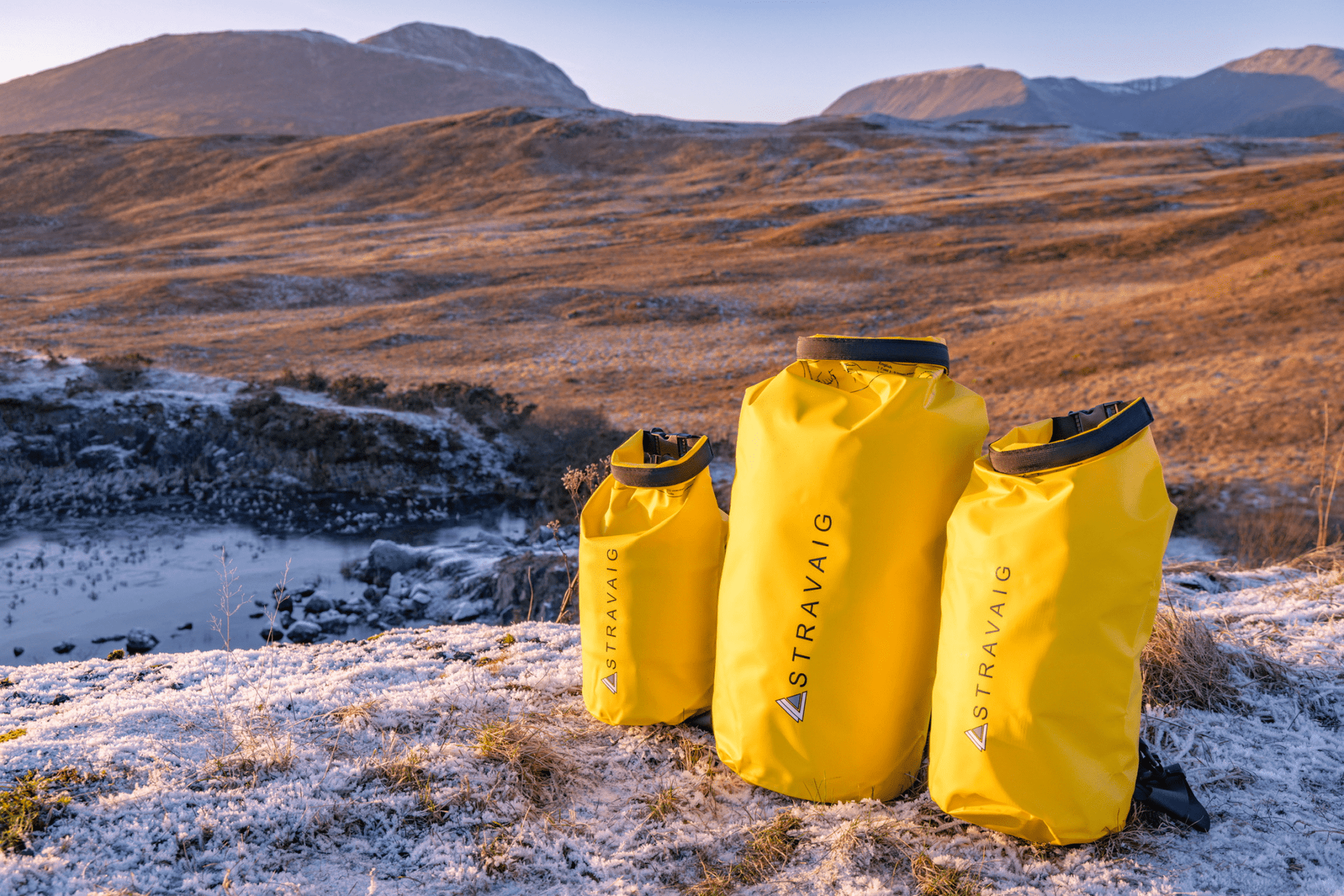 Stravaig Waterproof Dry Bag (5L/10L/20L) - Gorse Yellow - 8