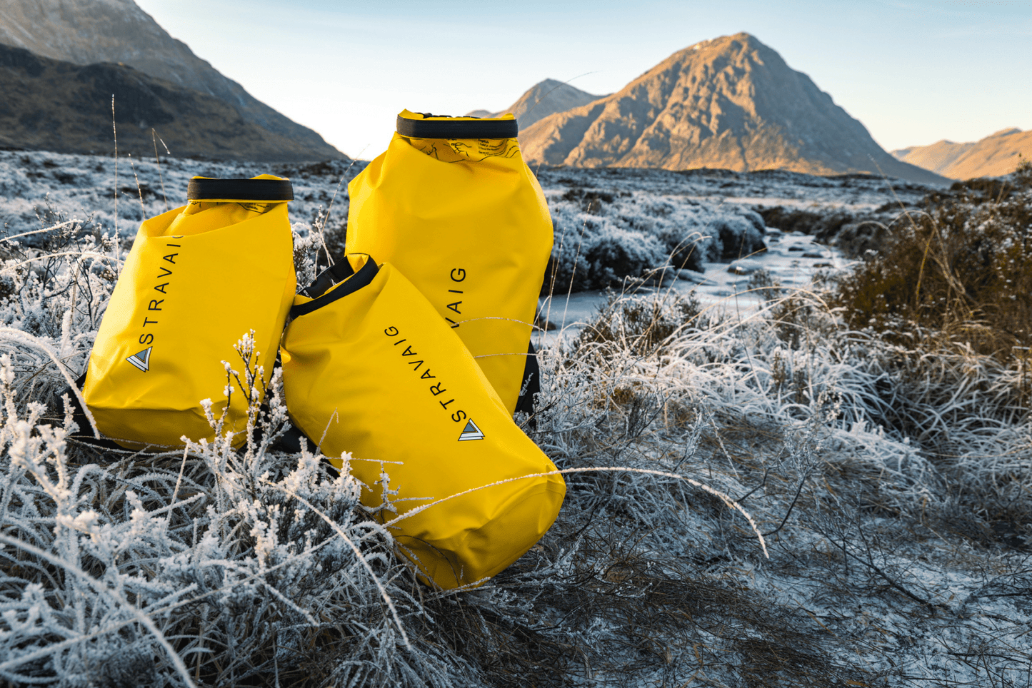 Stravaig Waterproof Dry Bag (5L/10L/20L) - Gorse Yellow - 3