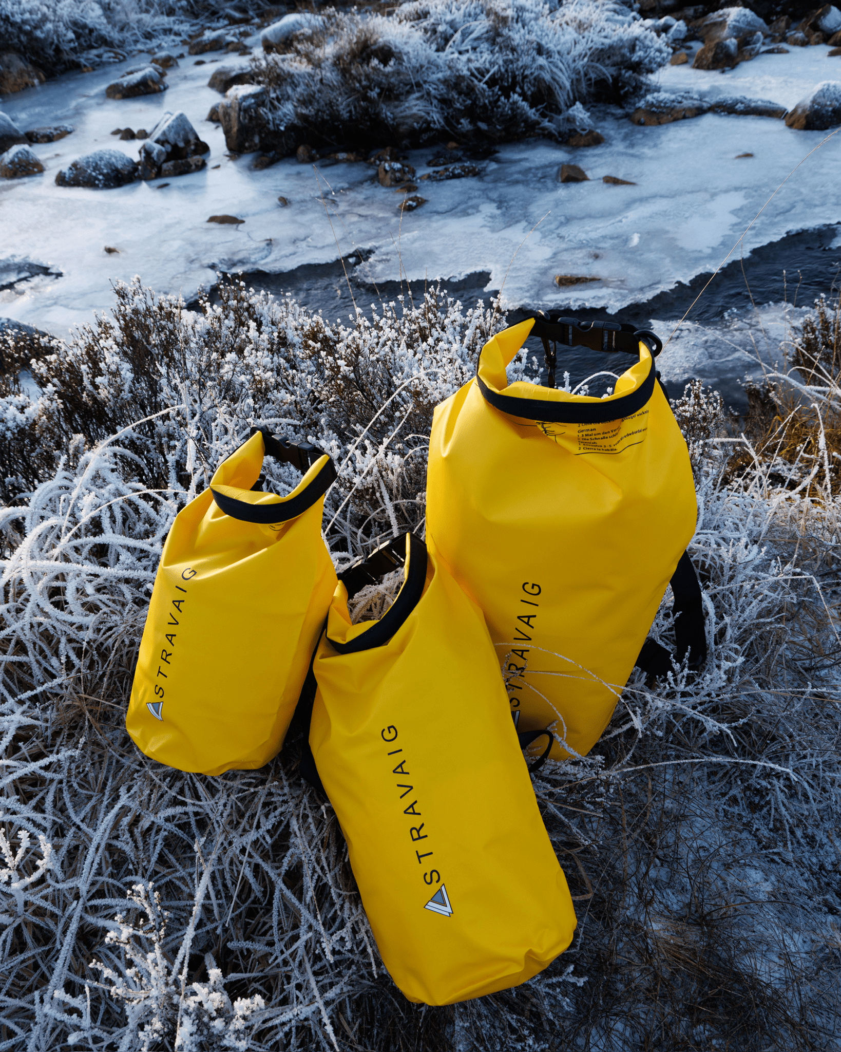 Stravaig Waterproof Dry Bag (5L/10L/20L) - Gorse Yellow - 6