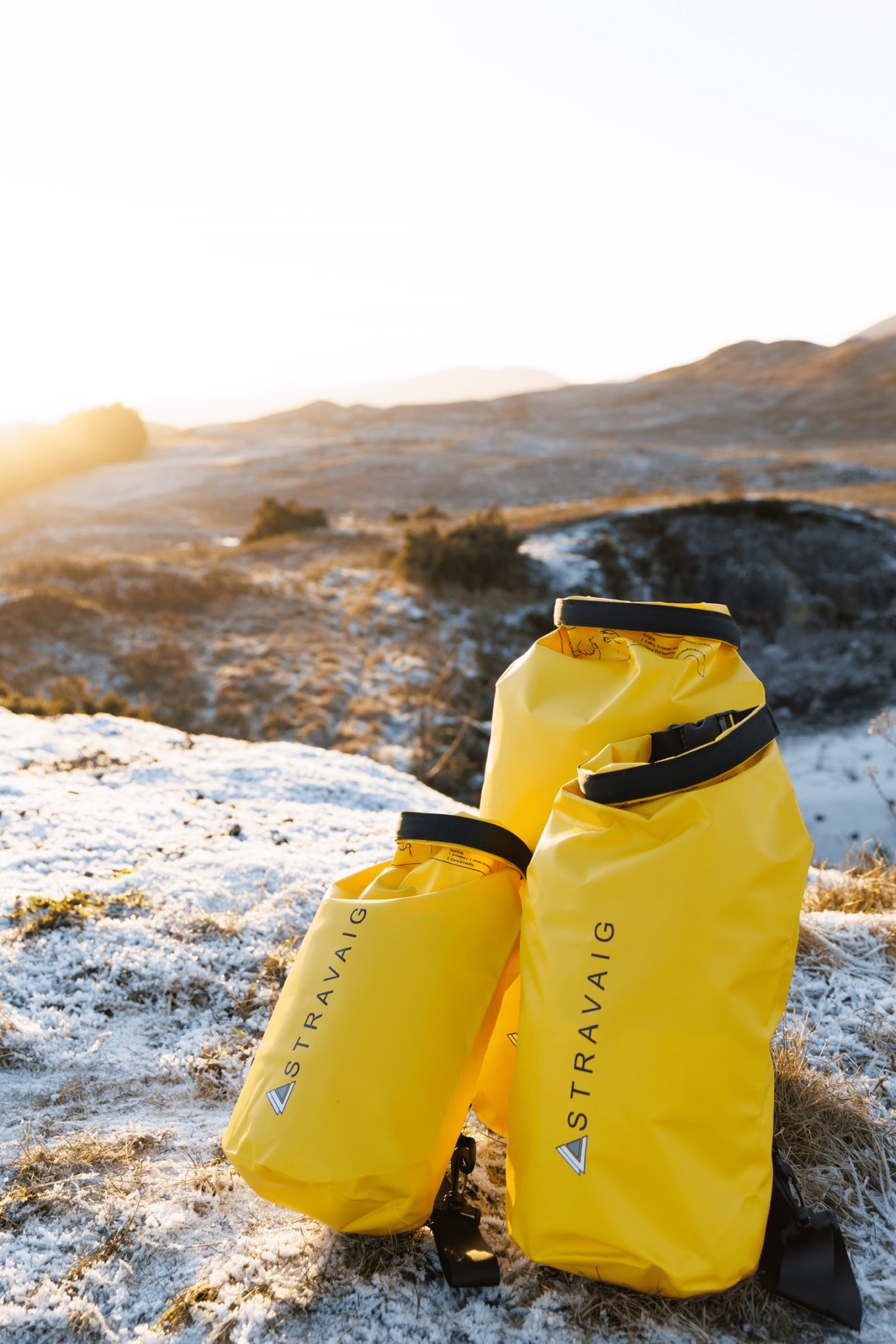 Stravaig Waterproof Dry Bag (5L/10L/20L) - Gorse Yellow - 7