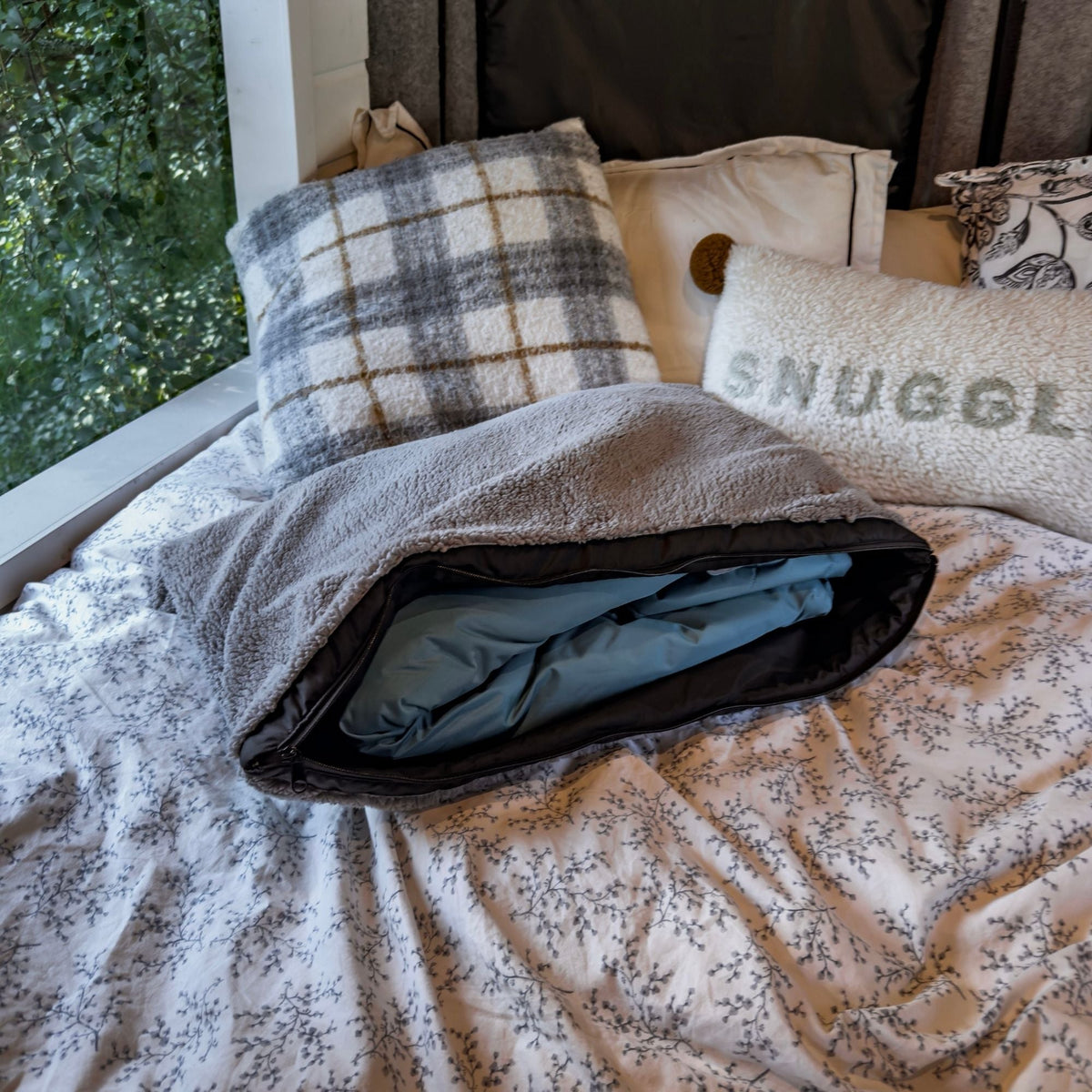 The Coorie Bag - Reversible Tote Bag & Pillow - 5