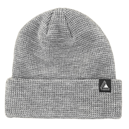 Waffle Knit Beanie Hat - Dark Grey - Stravaig