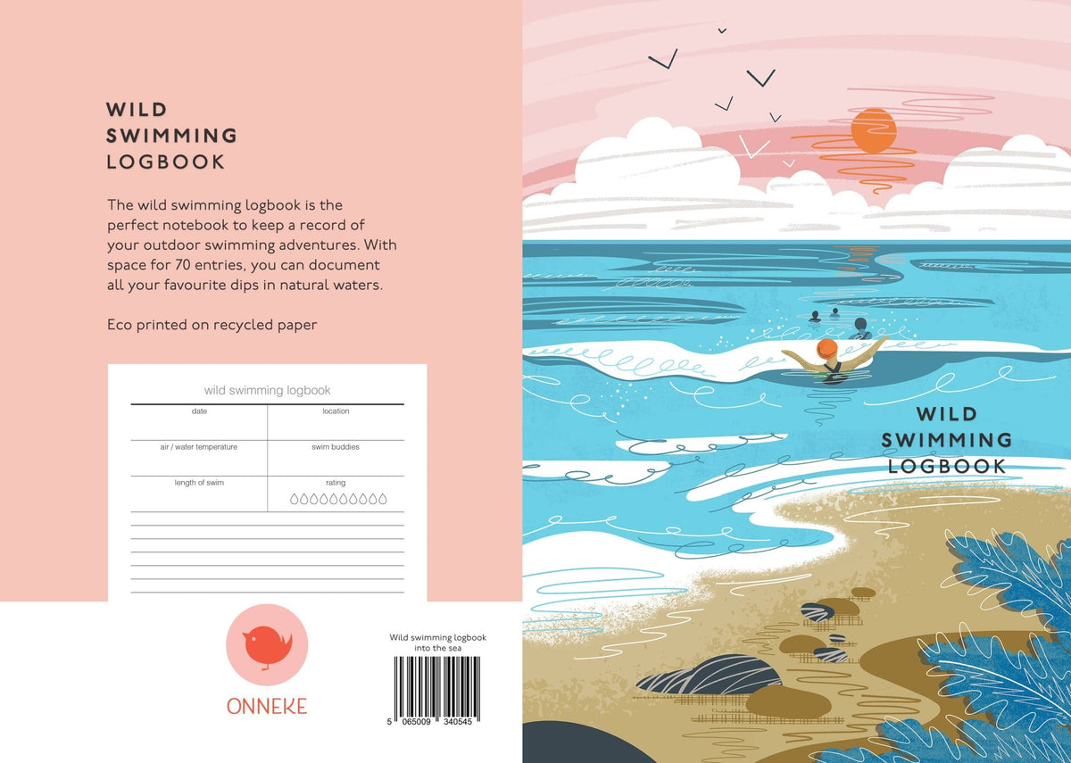 Wild Swimming Logbook - Into the Sea - 4
