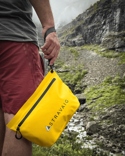 Stravaig Trinkie Waterproof Zip Bag - Gorse Yellow