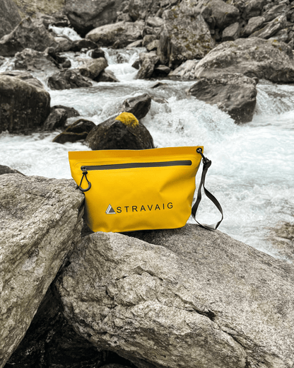 Stravaig Trinkie Waterproof Zip Bag - Gorse Yellow