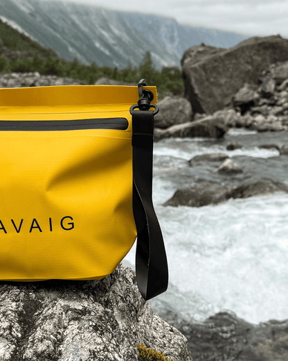 Stravaig Trinkie Waterproof Zip Bag - Gorse Yellow